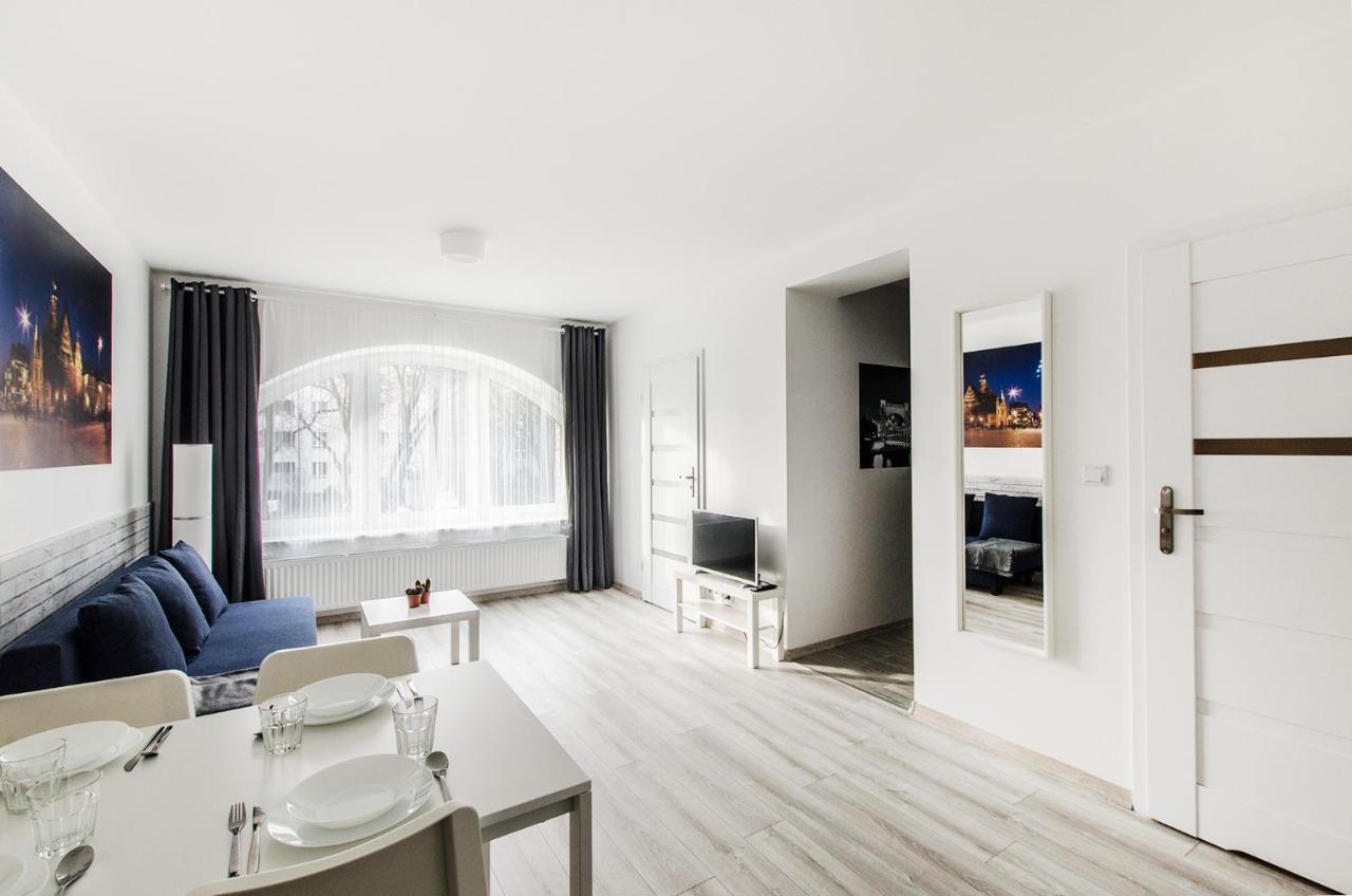 Wroclaw Central City Apartments- Self Check-In 24H, Wifi Esterno foto